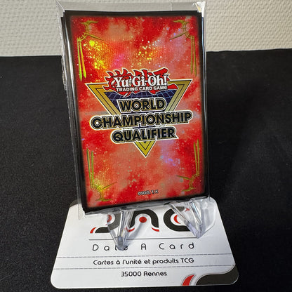 Yu-Gi-Oh! - 80 Protège cartes exclusifs - WCQ Top Cut WCQ 2025 - Rouge