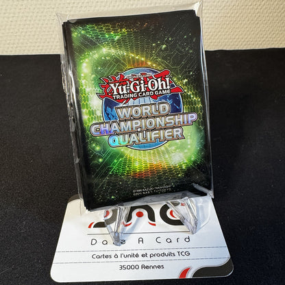 Yu-Gi-Oh! - 15 Protège cartes exclusifs - WCQ Top Cut WCQ 2013 - Vert