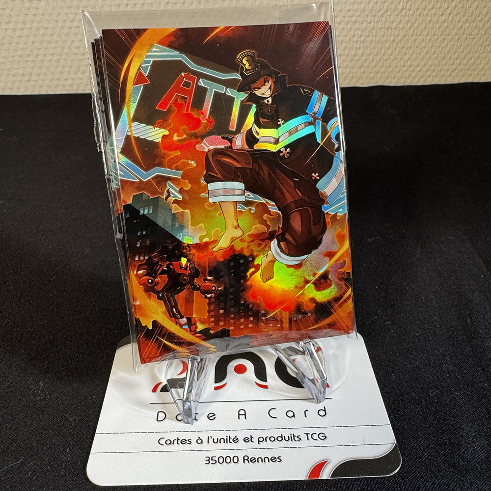 15 Protège cartes - Fire Force Rescue Ace