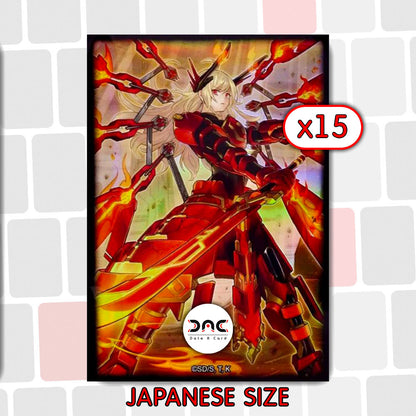 Yu-Gi-Oh! - 15 Protège cartes - Assaut de l'air Kagari