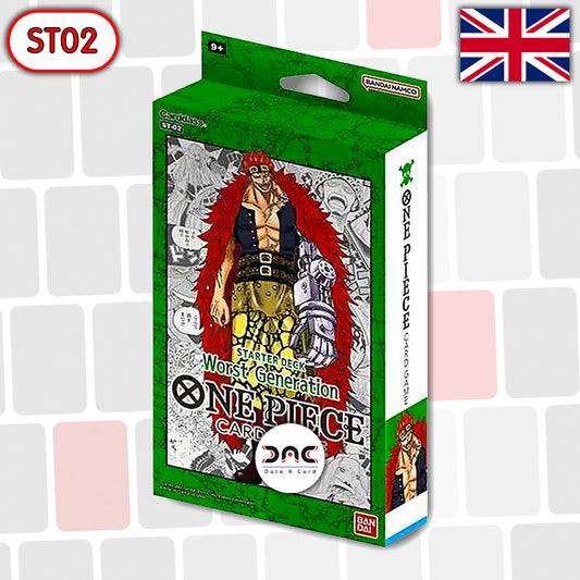 One Piece - Deck de Structure ST02 - Worst Generation - Anglais