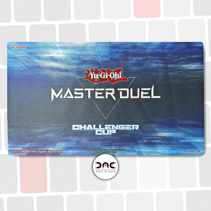 Tapis de jeu Yu-Gi-Oh! - Challenger Cup Bleu - Master duel