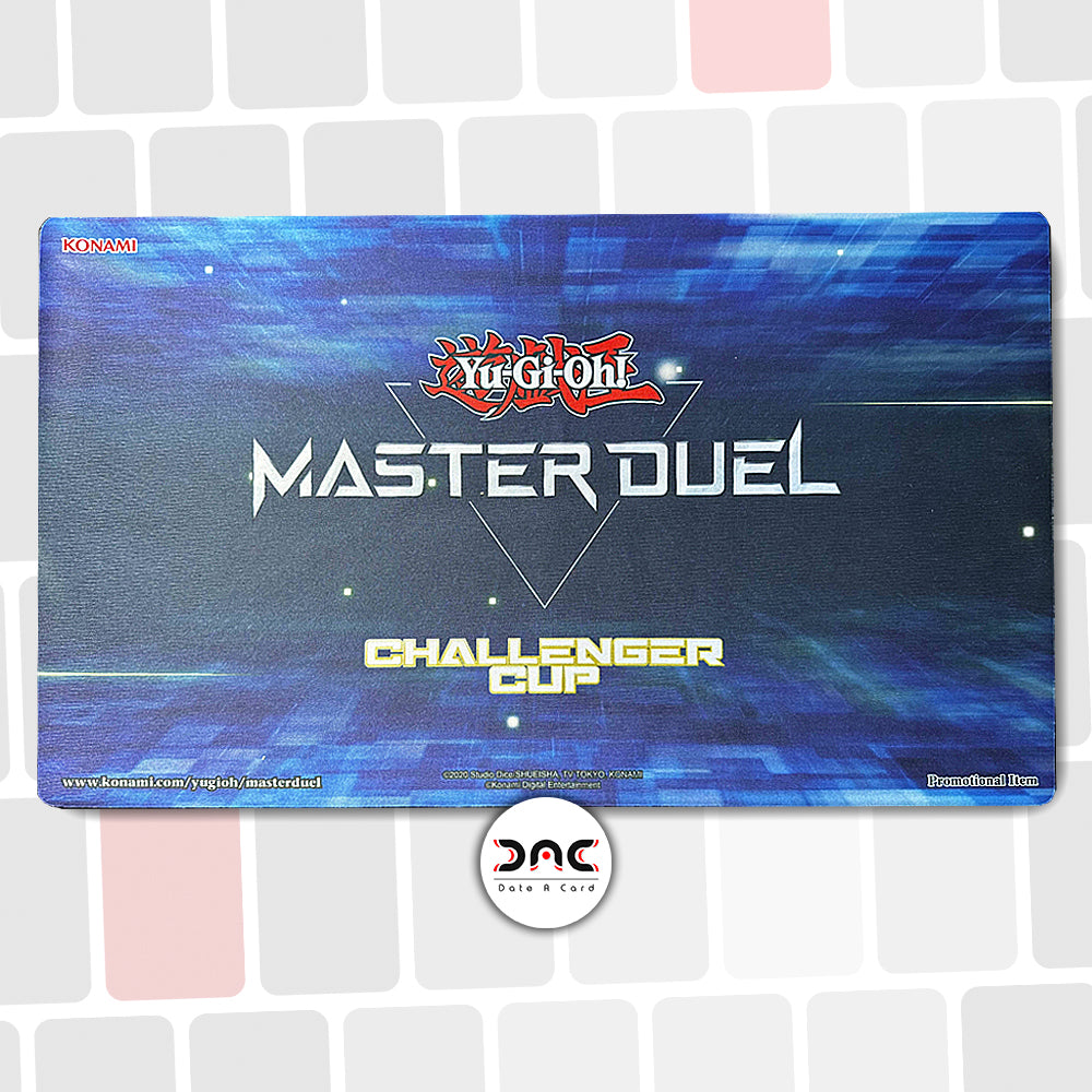 Tapis de jeu Yu-Gi-Oh! - Challenger Cup Jaune - Master duel