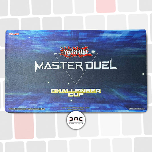 Tapis de jeu Yu-Gi-Oh! - Challenger Cup Jaune - Master duel