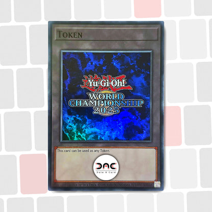 Jeton Championnats du monde Yu-Gi-Oh! 2025 - Bleu