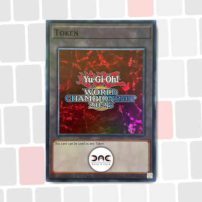 Jeton Championnats du monde Yu-Gi-Oh! 2025 - Rouge