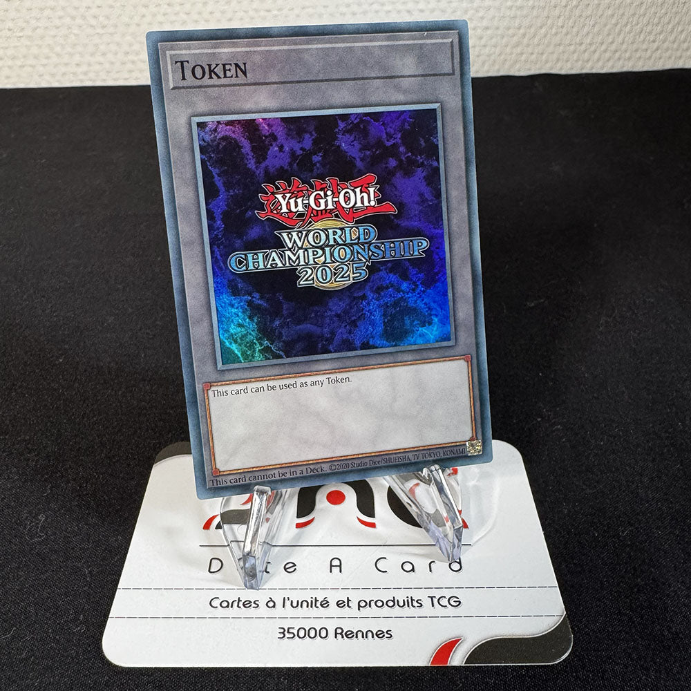 Bundle Jeton Championnats du monde Yu-Gi-Oh! 2025 - Bleu + Rouge