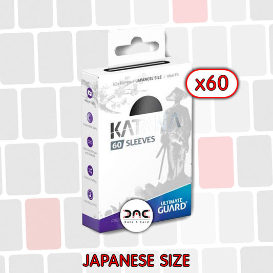 Ultimate Guard - Japanese Katana - Noir - Paquet de 60