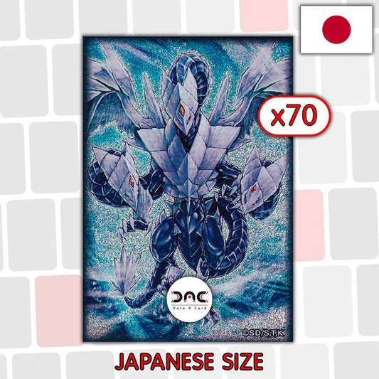 Yu-Gi-Oh - 70 Protège cartes OCG - Trishula dragon de la barrière de glace