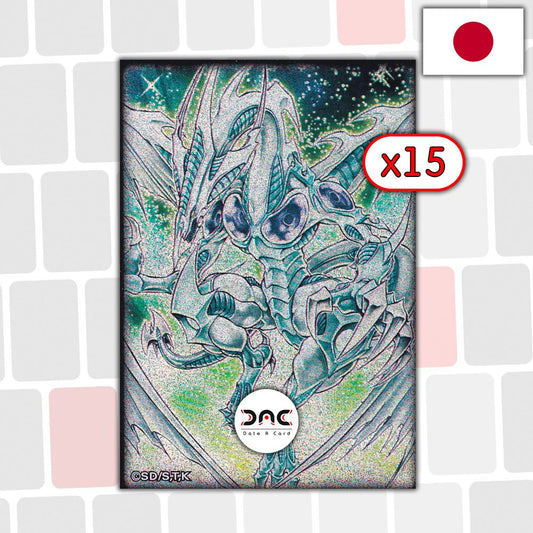 Yu-Gi-Oh! - 15 Protège cartes OCG - Japonaises - Dragon poussières d'étoiles
