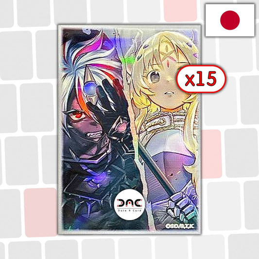 Yu-Gi-Oh! - 15 Protège cartes OCG - Japonaises - Le déchu et la vertueuse