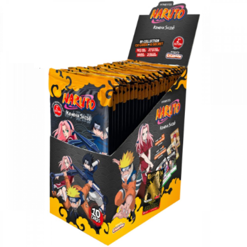 Naruto Mythos - Display 24 boosters - Konoha Shido - Français