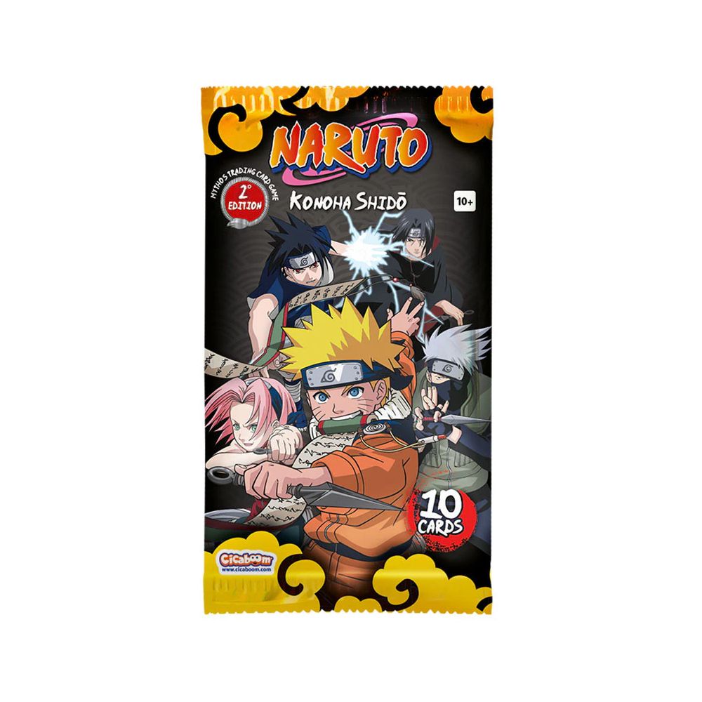 Naruto Mythos - Booster de 10 cartes - Konoha Shido - FR