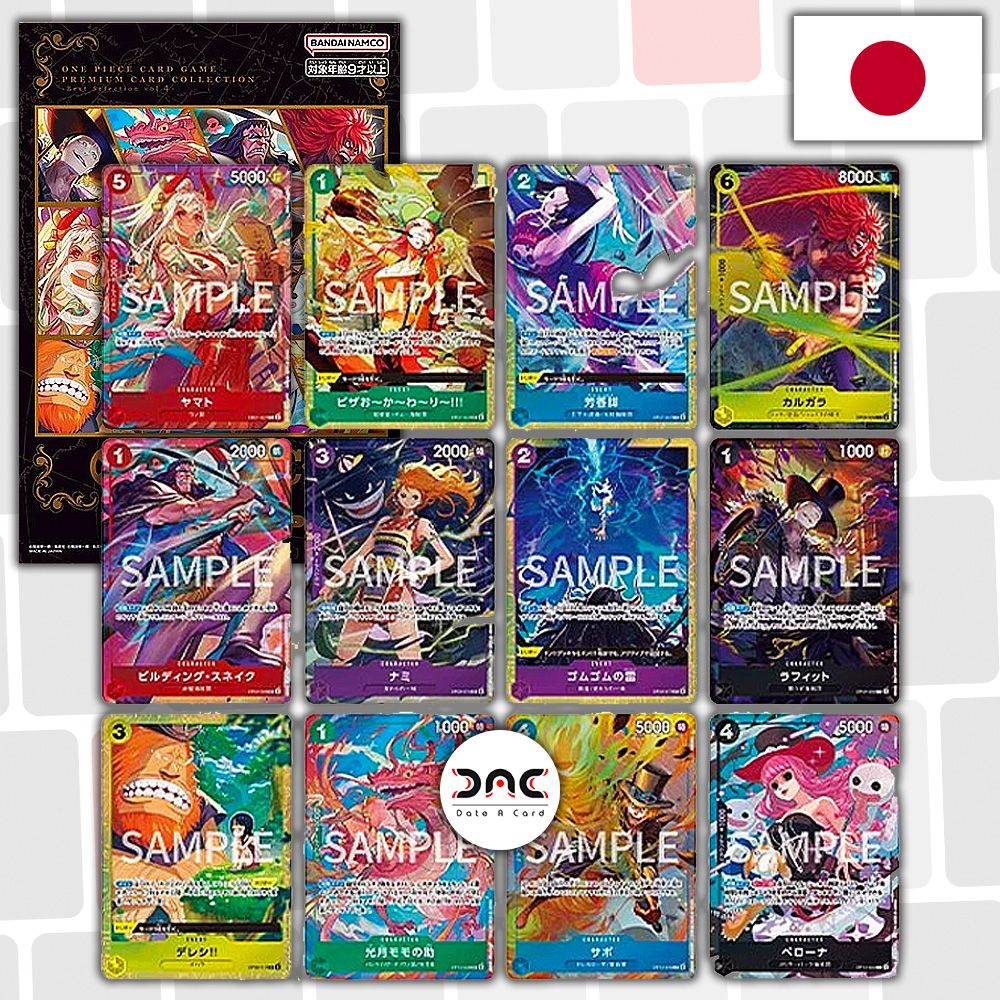 One Piece - Coffret  : Premium Card Collection - Best Selection vol.4 - Japonais