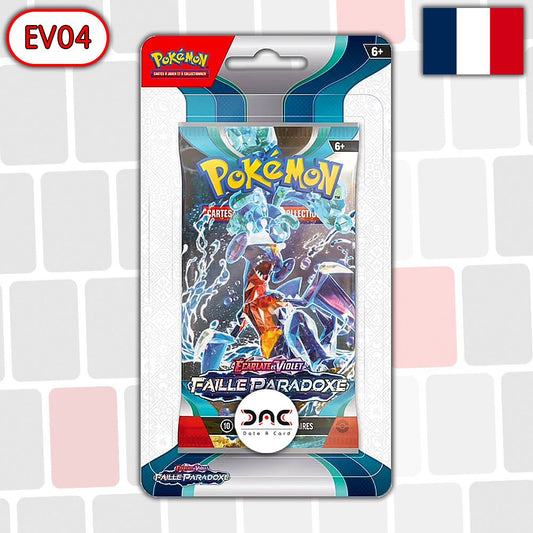 Pokémon - Blister Cartonné de 10 Cartes - Faille Paradoxe EV04
