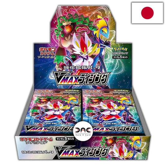 Pokémon - Display de 30 Boosters - Japonais - Vmax Rising - S1A