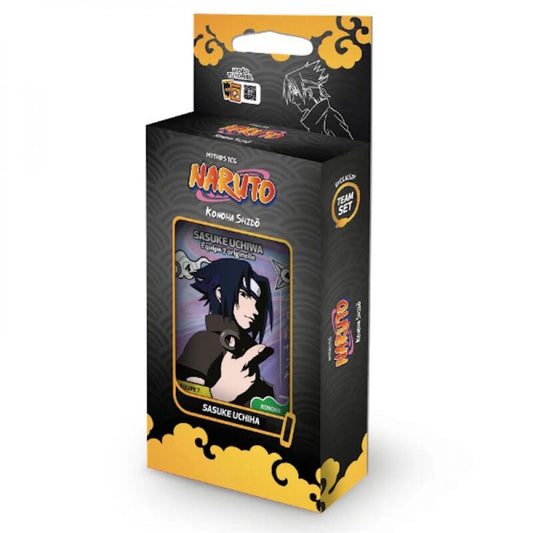 Naruto Mythos Team Set - Tri Pack Sasuke Uchiwa - Konoha Shido - FR