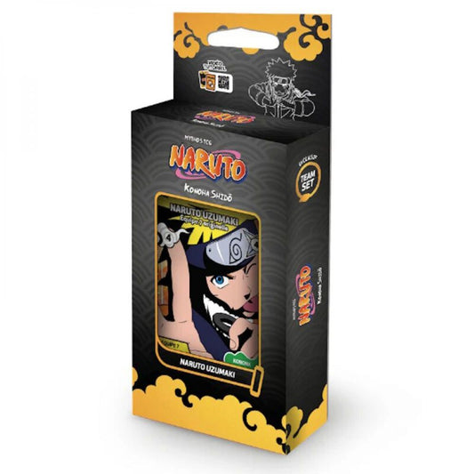 Naruto Mythos Team Set - Tri Pack Naruto Uzumaki - Konoha Shido - FR