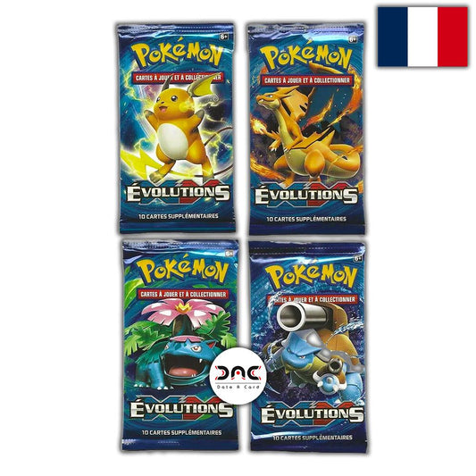 Pokémon - Art set de 4 boosters - XY Evolutions