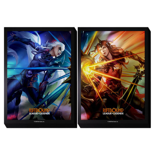 Riftbound - Protèges Cartes - Diana Vs Leona (50 sleeves x2)