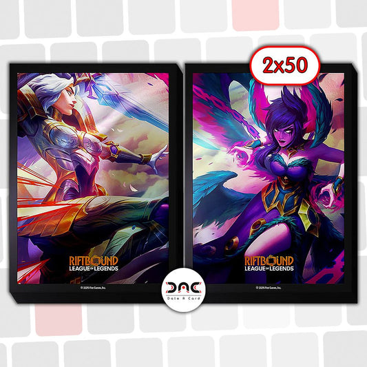 Riftbound - Protèges Cartes - Kayle Vs Morgana (50 sleeves x2)