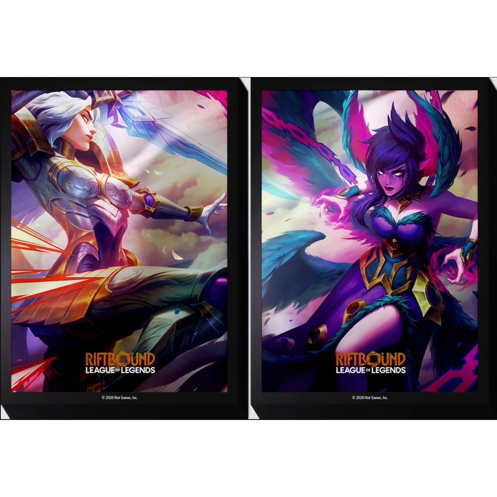 Riftbound - Protèges Cartes - Kayle Vs Morgana (50 sleeves x2)