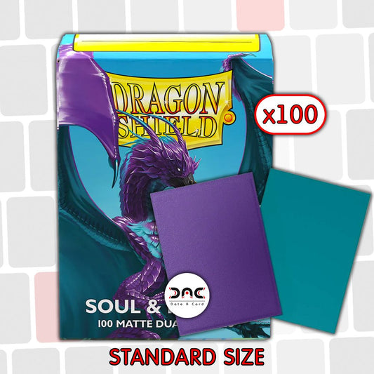 Dragon Shield - Standard Dual Mat - Soul & Petrol - Paquet de 100