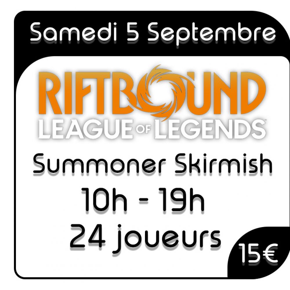 Riftbound - Skirmish Vendetta - Samedi 5 Septembre