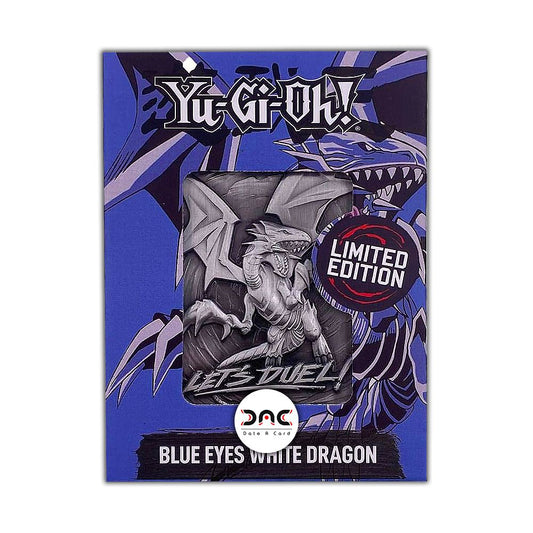 Yu-Gi-Oh ! - Limited Edition Silver Plated - Blue eyes white dragon