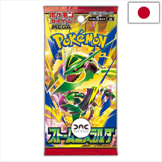 Pokémon - Booster de 5 cartes - Japonais - Storm Emeralda - ME6