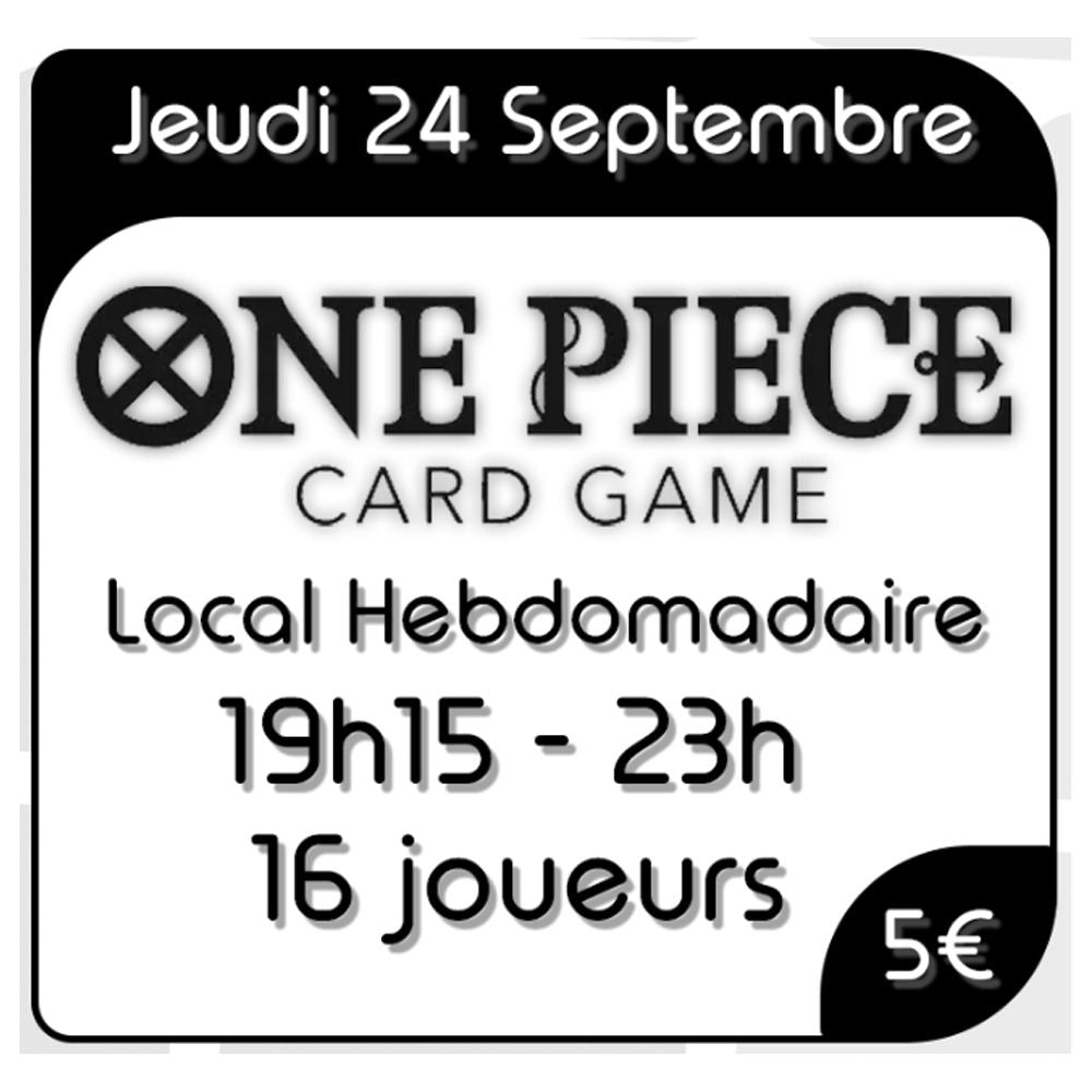 One Piece - Local Hebdomadaire - Jeudi 24 Septembre 2026