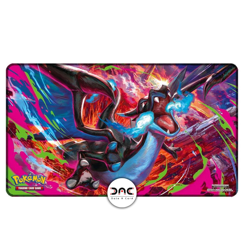 Tapis de jeu Pokémon - Méga Dracaufeu X - Ultra Premium Collection