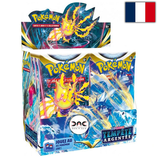 VAULT - Pokémon - Display de 36 Boosters - Tempête Argentée