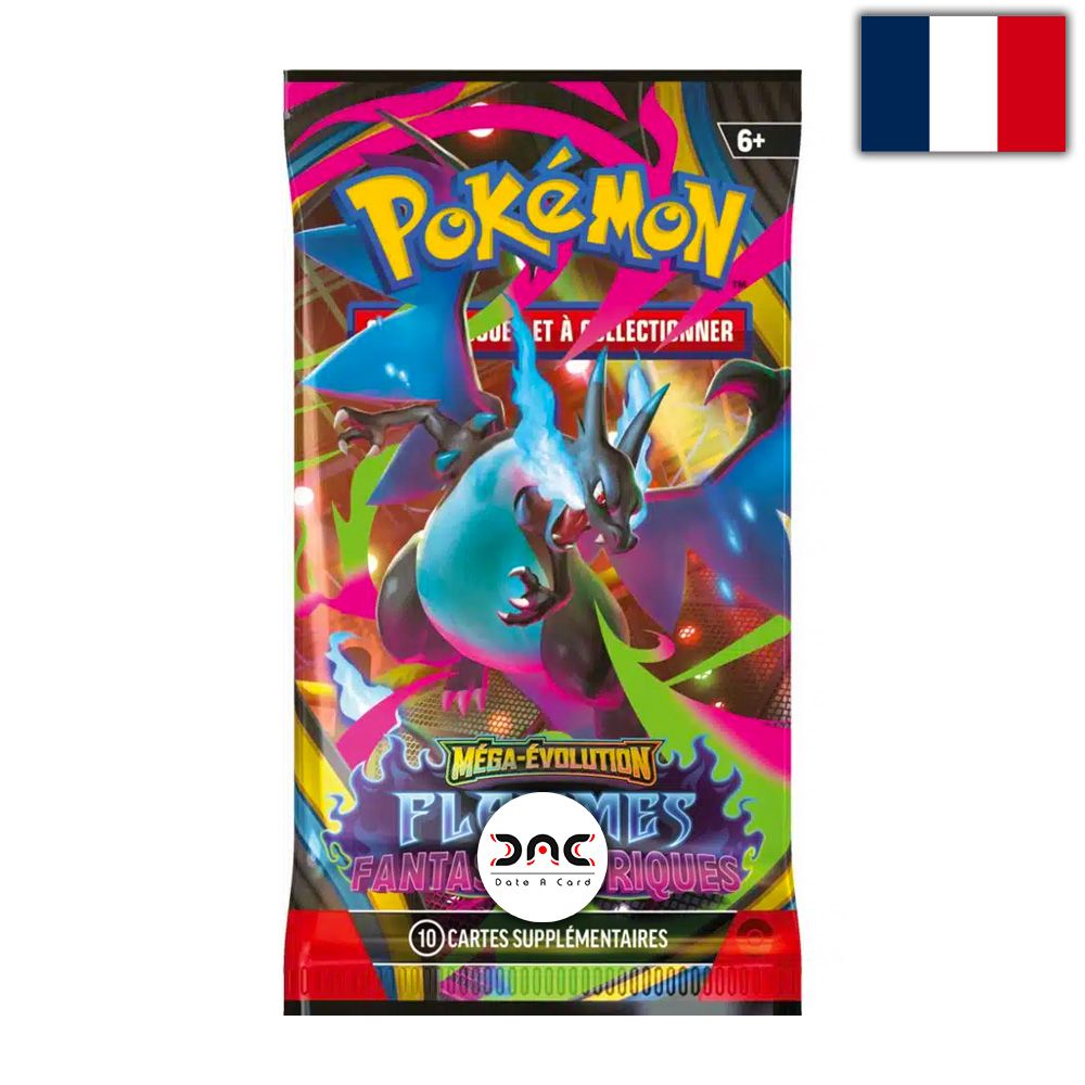 VAULT - Pokémon - Booster de 10 Cartes - ME2 Flammes Fantasmagoriques