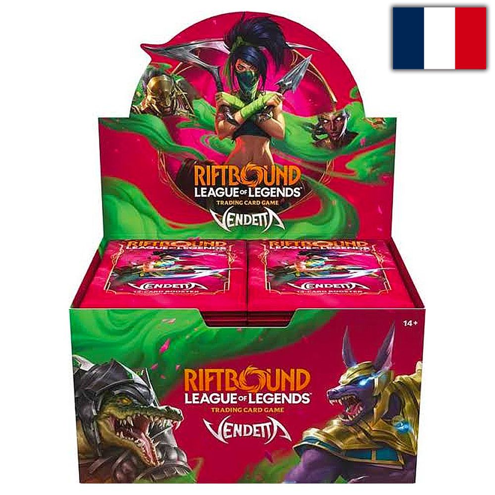 Riftbound - Display de 24 boosters - Vendetta - Français - VEN