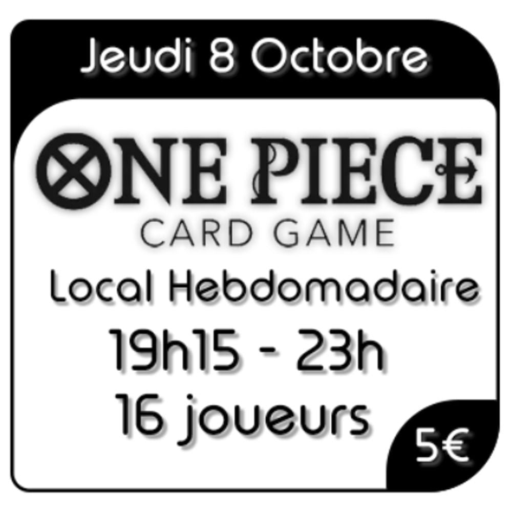 One Piece - Local Hebdomadaire - Jeudi 8 Octobre 2026