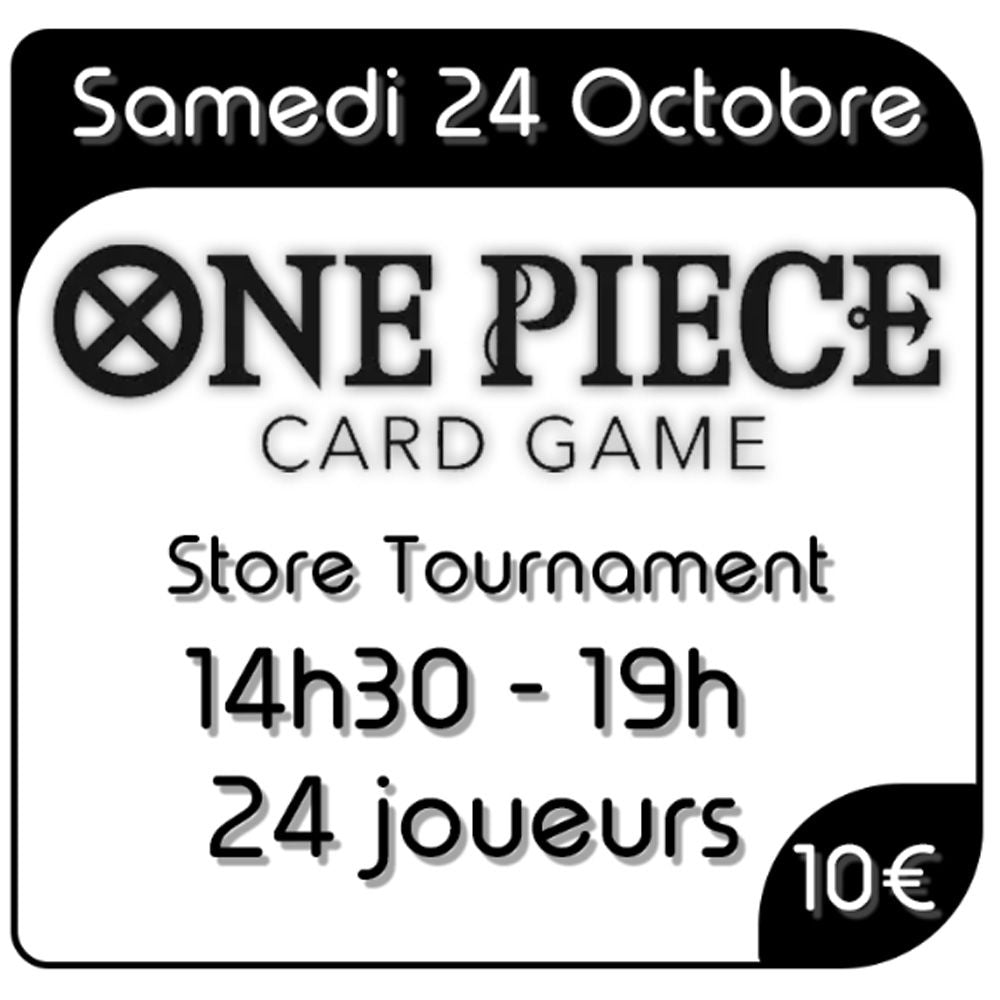 One Piece - Store Tournament - Samedi 24 Octobre 2026