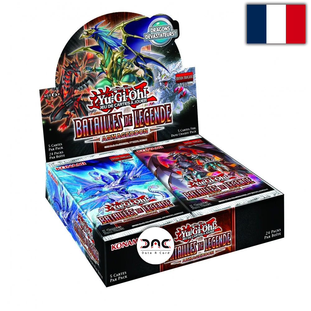 VAULT - Yu-Gi-Oh! - Display de 24 boosters - Batailles de légende Armageddon - FRANCAIS - BLAR