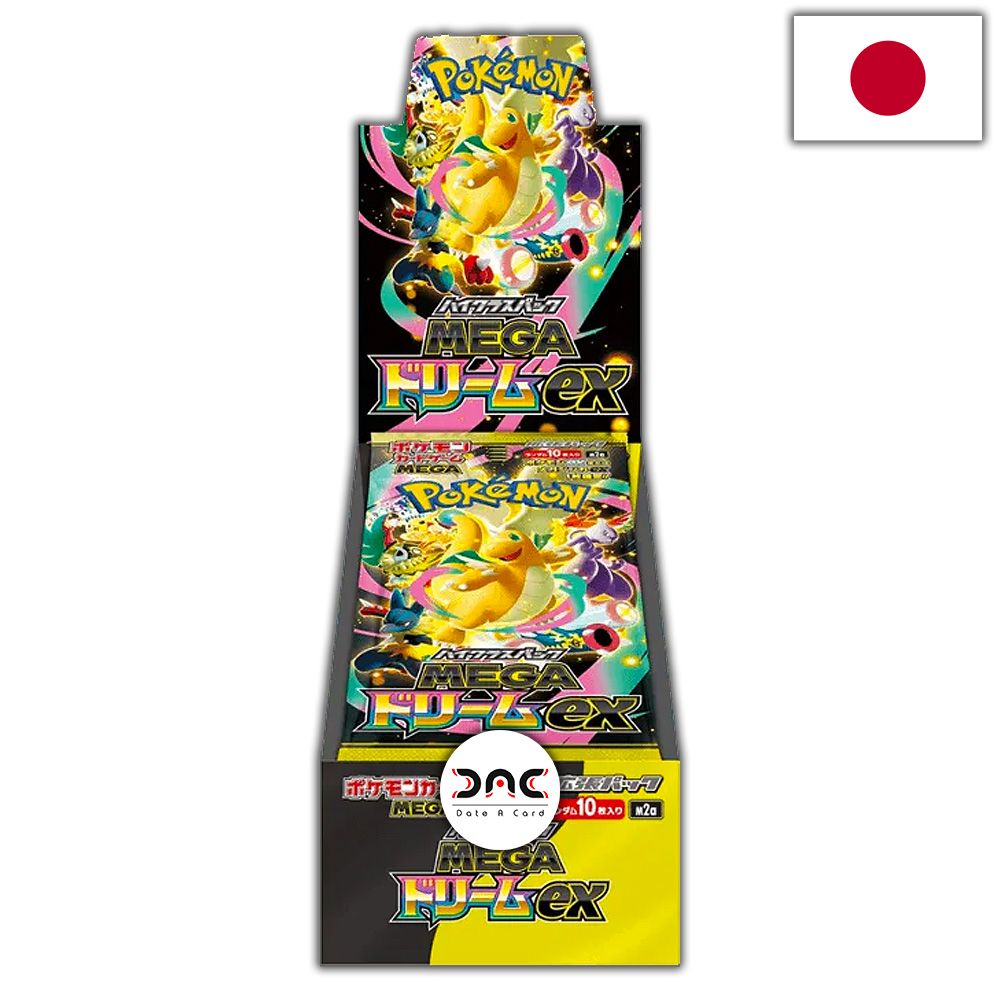 VAULT - Pokémon - Display de 10 Boosters - Japonais - Mega Dream EX M2A