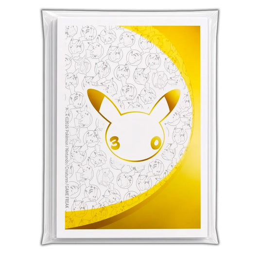Pokémon - 65 Protège-cartes - ETB 30 ème anniversaire