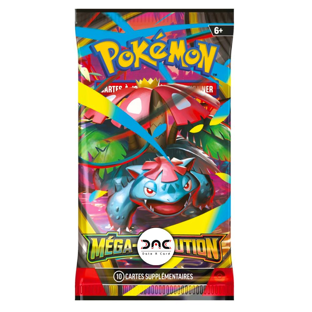 VAULT - Pokémon - Booster de 10 Cartes Méga Evolution - ME1 (illustration aléatoire)