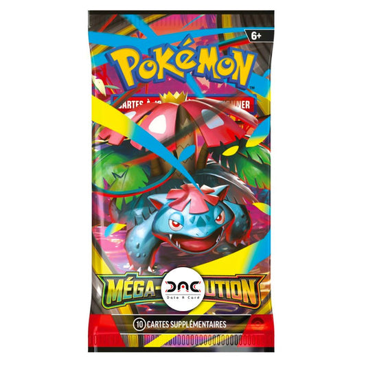 VAULT - Pokémon - Booster de 10 Cartes Méga Evolution - ME1 (illustration aléatoire)