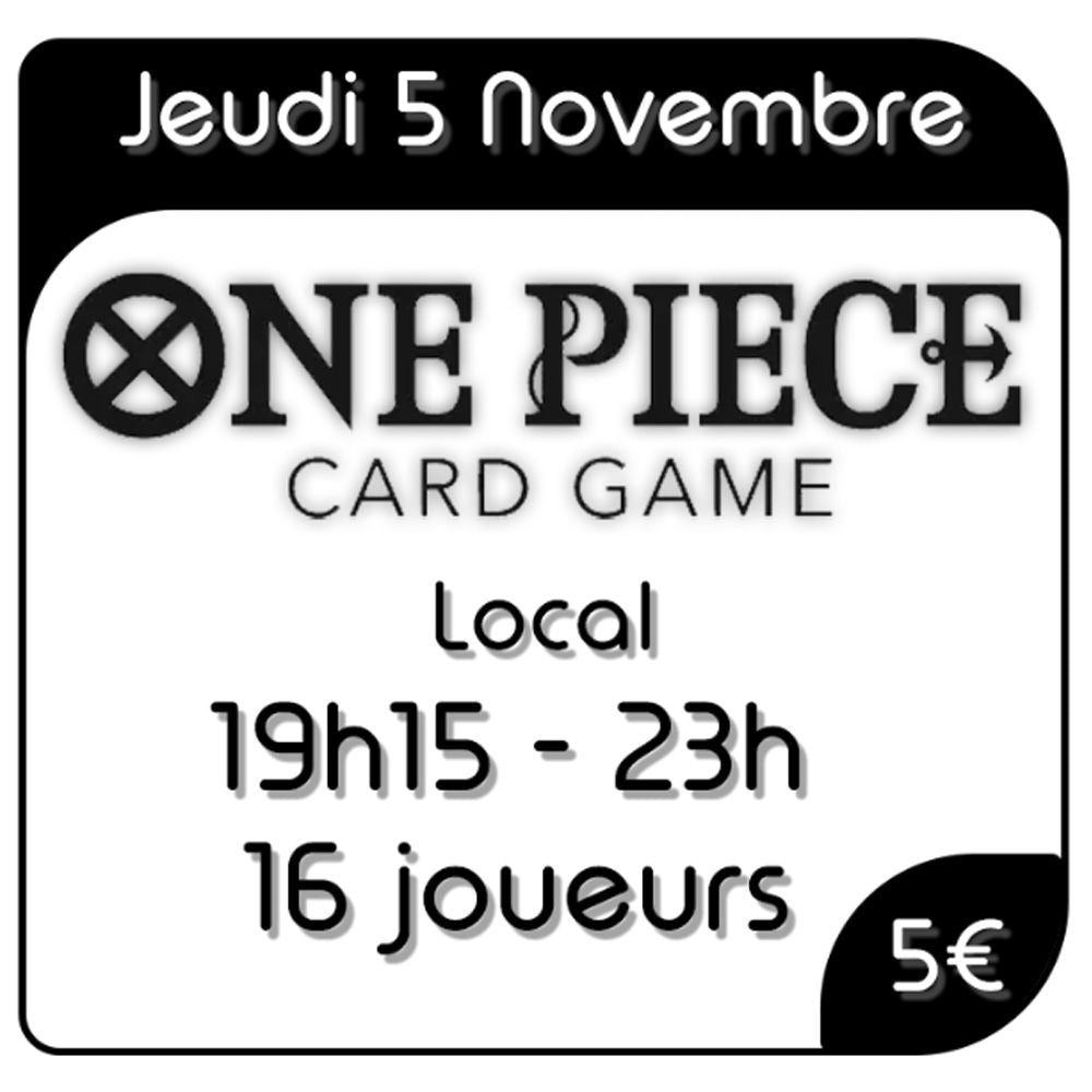 One Piece - Local - Jeudi 5 Novembre 2026