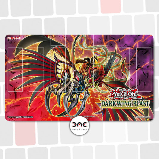 Tapis de jeu Yu-Gi-Oh! - Explosion de l'aile des ténèbres - Aile noire