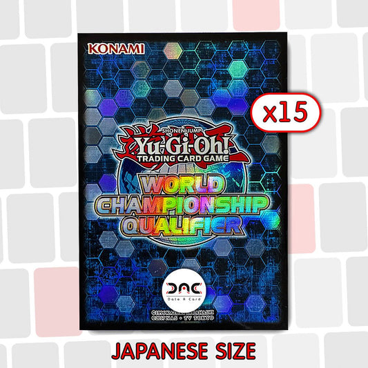 Yu-Gi-Oh! - 15 Protège cartes exclusifs - WCQ Top Cut WCQ 2019 Bleu