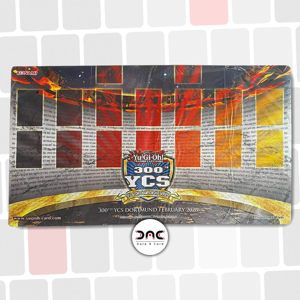 Tapis de jeu Yu-Gi-Oh! - 300th YCS Dortmund Participation