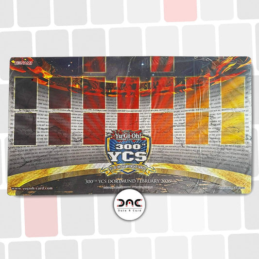 Tapis de jeu Yu-Gi-Oh! - 300th YCS Dortmund Participation