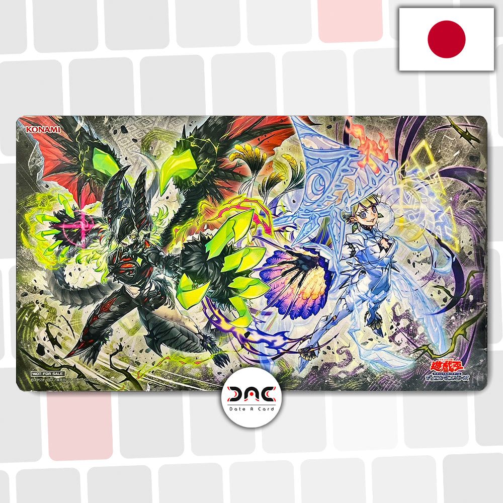 Tapis de jeu Yu-Gi-Oh! - OCG - Japonais - Diabel Star of Condemnation & White Witch Diabelze