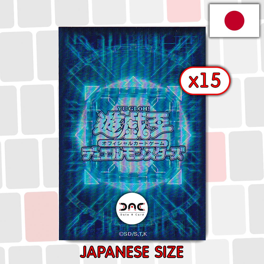 Yu-Gi-Oh! - 15 Protège cartes OCG - Japonaises - Lien bleu