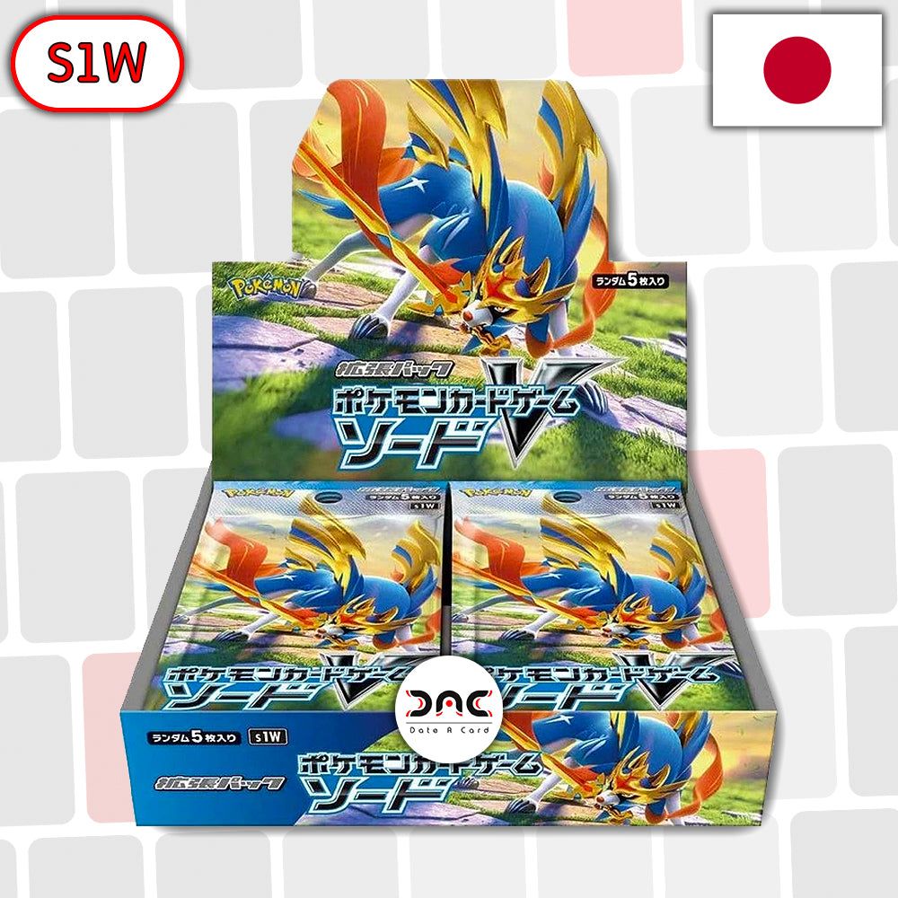 Pokémon - Display de 36 Boosters - Sword V S1W JAP